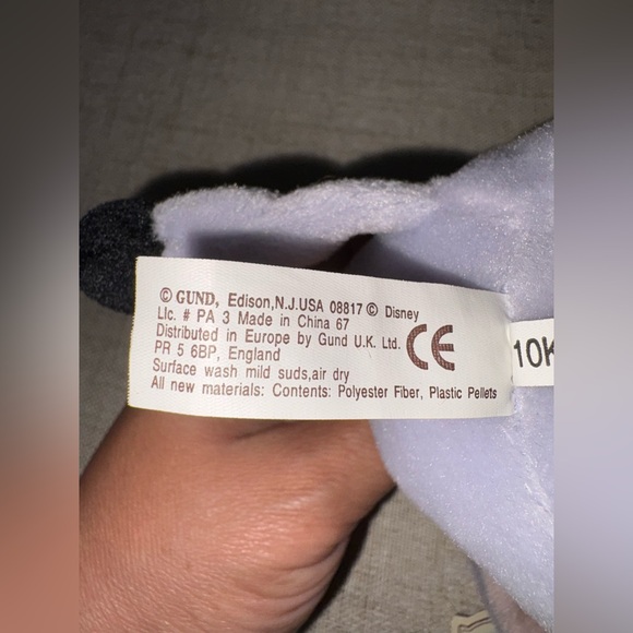 Gund Classic Pooh Eeyore Plush with Tag - Picture 7 of 8